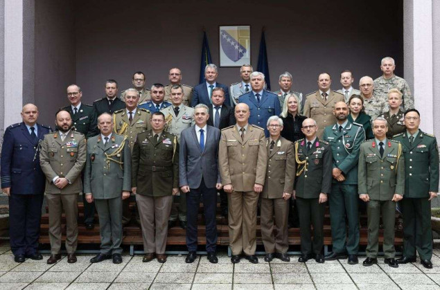 Održan godišnji informativni brifing za strane vojnodiplomatske predstavnike u BiH