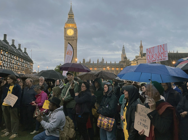 Britanski Jevreji  sa protesta poručili: "Zaustavite genocid"