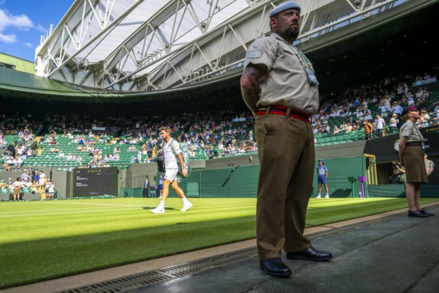 Britanski vojni redari, među kojima je i oficir koji je služio u BiH, dio 80-godišnje tradicije Wimbledona