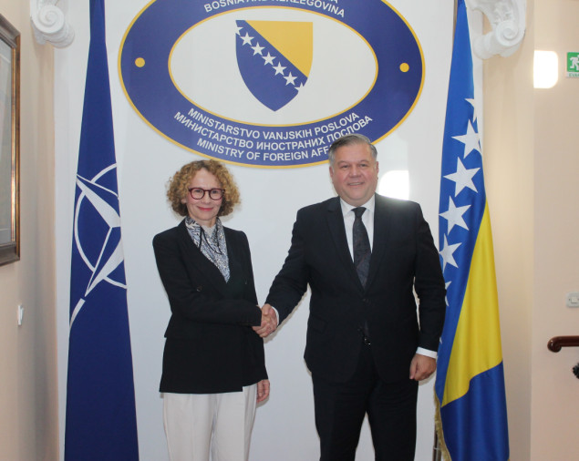 Sastanak Brkića i i Shekerinske: NATO neće dozvoliti sigurnosni vakuum u BiH