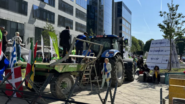 Poljoprivrednici protestuju u Briselu zbog potencijalnog smanjenja budžeta EU-a