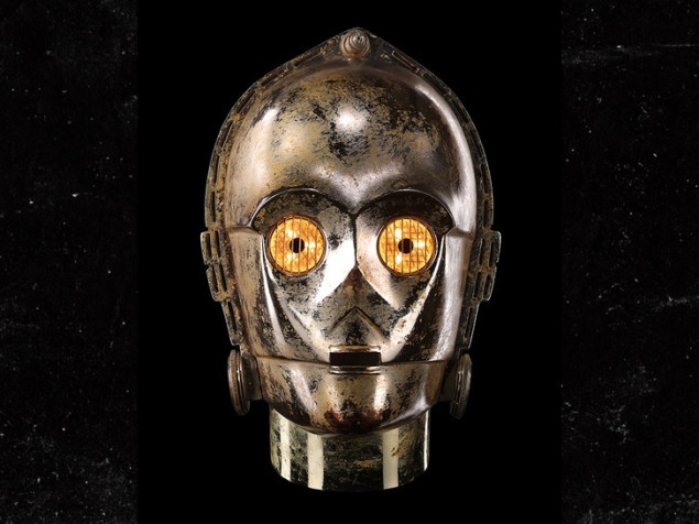 Glava robota C-3PO prodata za 843.000 dolara
