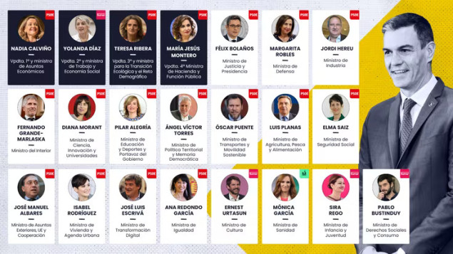 Žene čine više od polovine ministara u novoj vladi španskog premijera Pedra Sáncheza