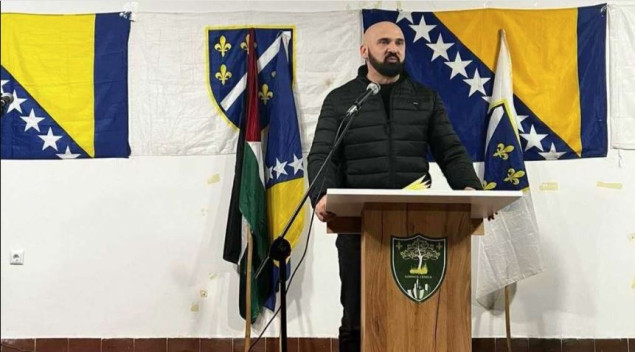 Isak na tribini obilježavanja 1. marta u Gornjoj Zenici