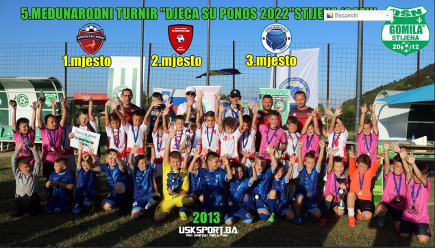 U Cazinu odigran 5. međunarodni turnira u nogometu „Djeca su ponos“