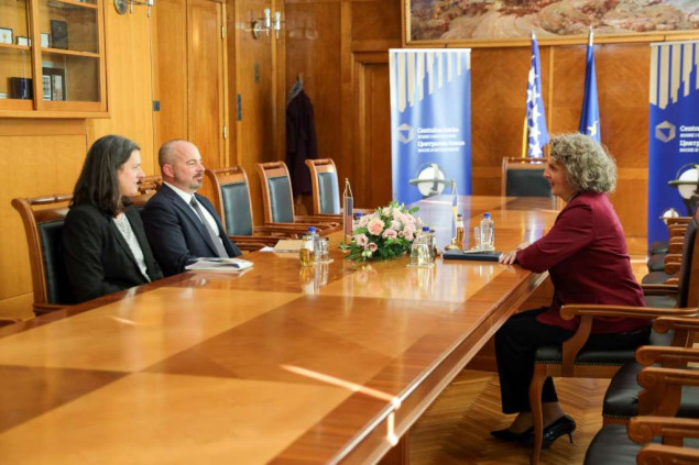 Selimović - Ginkel: Očuvanje nezavisnosti Centralne banke BiH i dalje je ključni prioritet