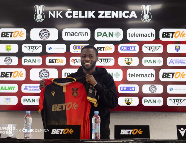 Čelik na posudbu iz prijedorskog Rudara doveo Josepha Amoaha