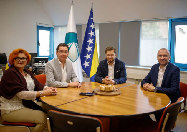 Novoizabrani načelnik Irfan Čengić posjetio Općinu Stari Grad Sarajevo