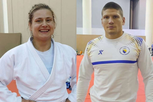 Toni Miletić i Larisa Cerić osvojili bronzane medalje u judou na Mediteranskim igrama Oran 2022
