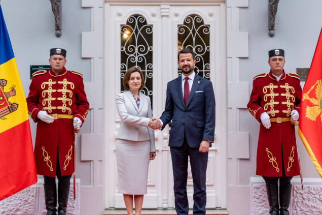 Milatović se na Cetinju sastao s predsjednicom Moldavije Sandu
