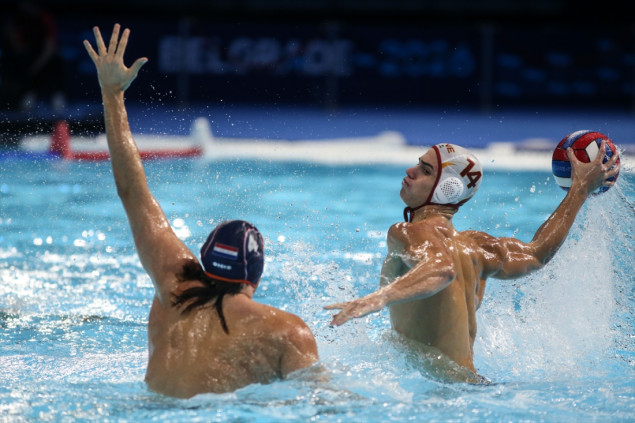 Slavlje vaterpolista Crne Gore protiv Holandije nakon preokreta