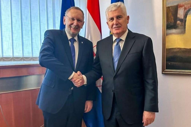 Evropske reforme i ustavna prava Hrvata u fokusu sastanka Čovića i Božinovića