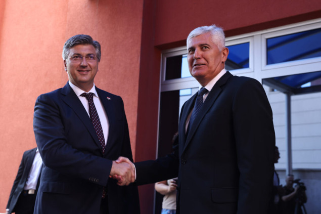 Plenković stiže u Mostar, sastanak s Čovićem u 19 sati