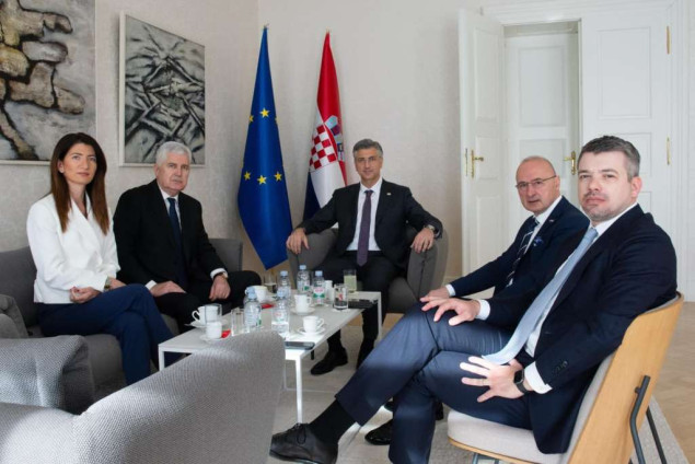 Čović i Plenković u Zagrebu: Evropske reforme, izborni zakon i energetska sigurnost u fokusu razgovora