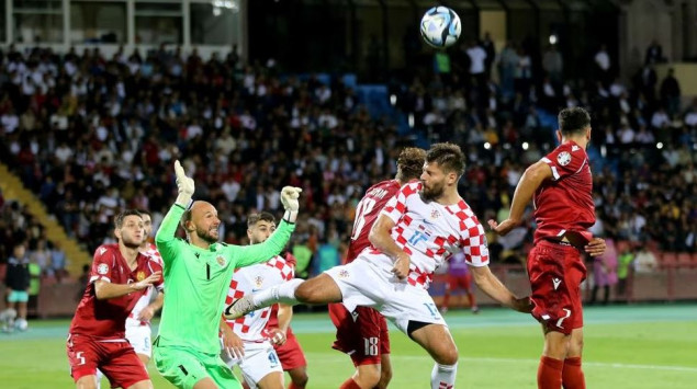 Hrvatska pobjedom nad Armenijom došla na vrh tabele