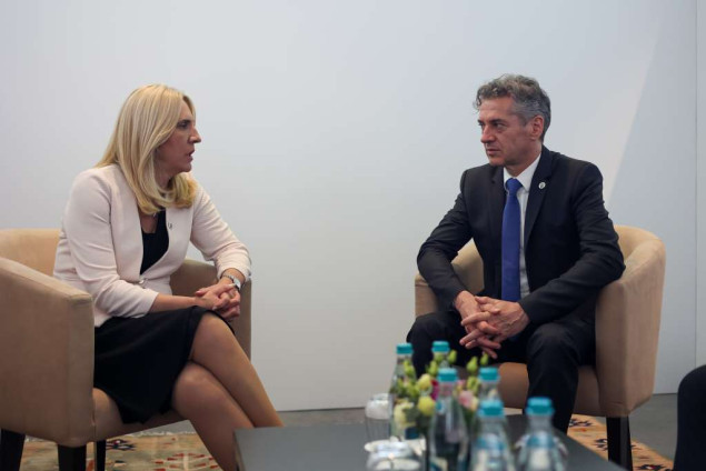 Cvijanović i Golob u Kišnjevu razgovarali o odnosima BiH i Slovenije