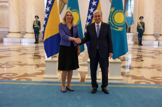 Cvijanović i Tokayev: Veliki potencijali za unapređenje saradnje BiH i Kazahstana