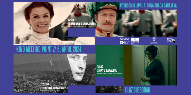 Za Dan grada Sarajeva besplatne projekcije filmova u kinu Meeting Point