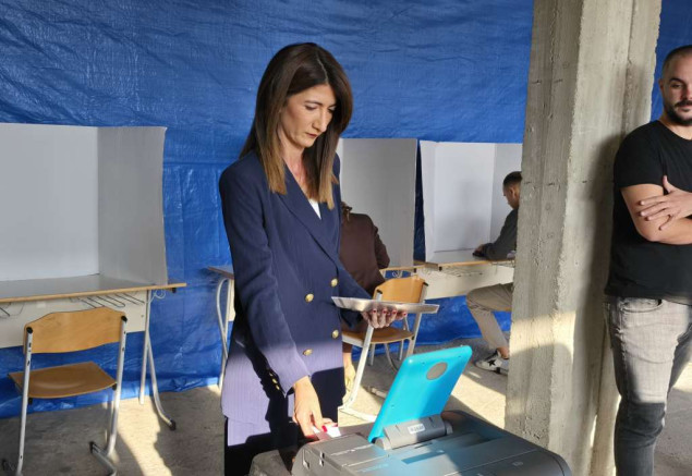 Darijana Filipović glasala na Općim izborima