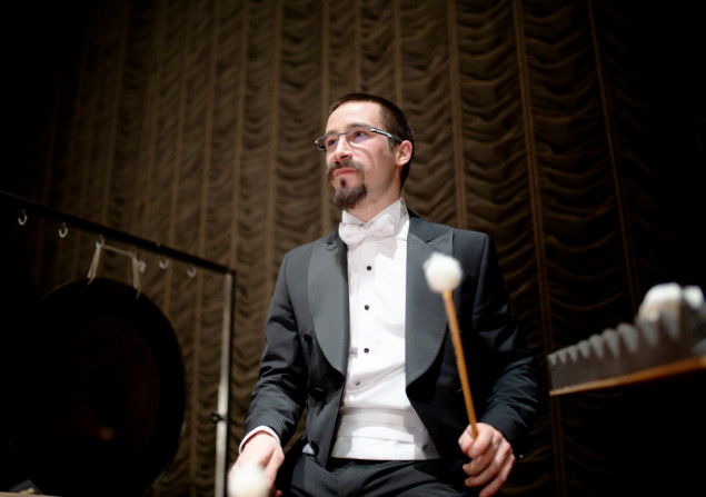 Perkusionist Dario Kos na 18. Majskim muzičkim svečanostima