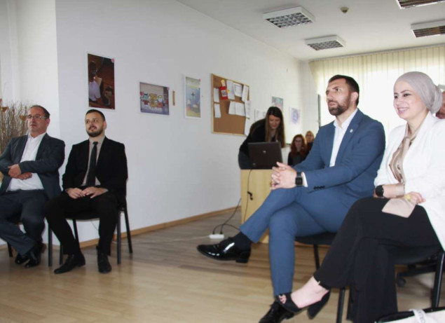 Ministar Delić posjetio JU Centar za djecu i odrasle sa posebnim potrebama ZDK-a