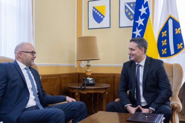 Bećirović i Hlobeň naglasili potrebu povećanja robne razmjene između BiH i Slovačke Republike