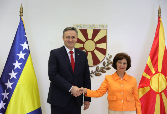 Bećirović-Siljanovska Davkova: Jačati veze Bosne i Hercegovine i Sjeverne Makedonije