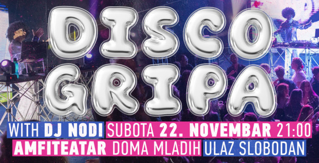 Nova Disco Gripa u Domu mladih