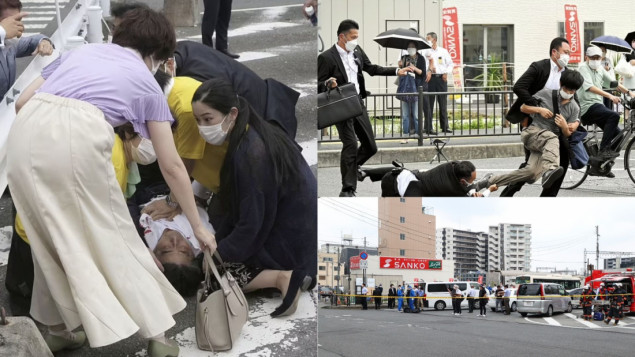 Upucan bivši premijer Japana Shinzo Abe