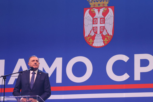Dodik na skupu u Beogradu: Srbija večeras dobija novu dimenziju, slobodu
