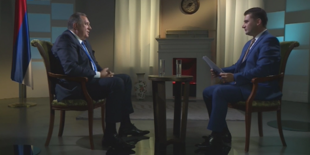 Dodik: U Sarajevu ne pijem ni njihovu vodu, bojim se da će me otrovati