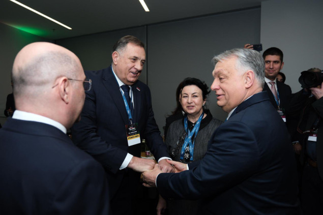 Uoči Konferencije konzervativne političke akcije: Dodik u Budimpešti s Orbanom