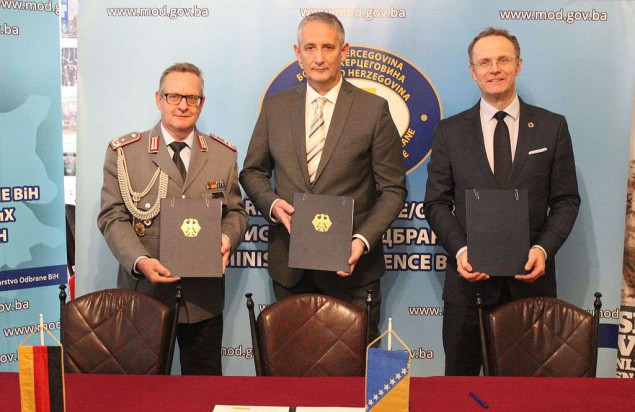 Potpisan aranžman za modernizaciju skladišta Oružanih snaga BiH u Visokom