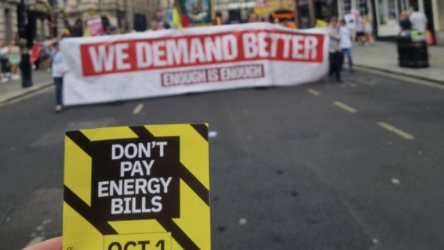 Više od 170.000 ljudi u Britaniji ne želi plaćati račune za energiju od 1. oktobra