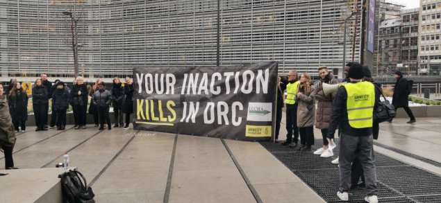 Demonstranti u EU traže hitnu akciju protiv nasilja u Demokratskoj Republici Kongo