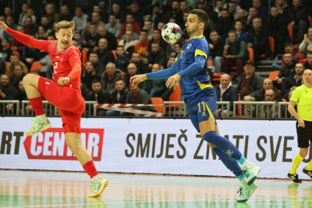 Futsaleri BiH uvjerljivo savladali Švicarsku u Zenici s 10:1