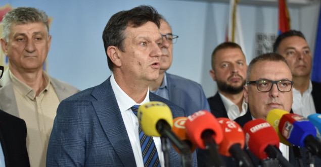 Kandidat SDS-a za predsjednika Republike Srpske Branko Blanuša