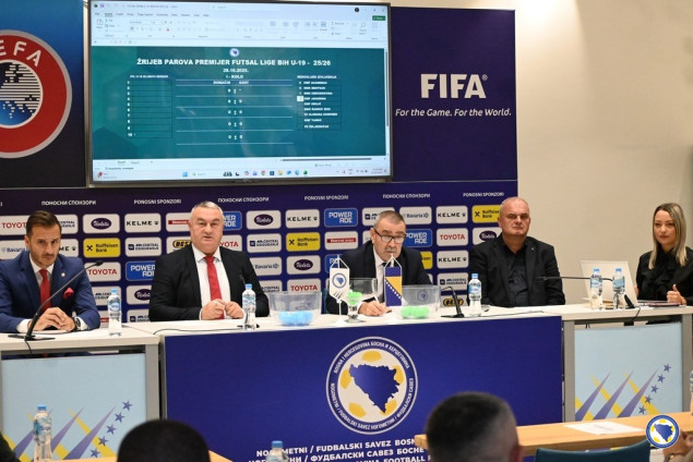 Obavljen žrijeb takmičarskih brojeva Premijer futsal U-19 lige BiH