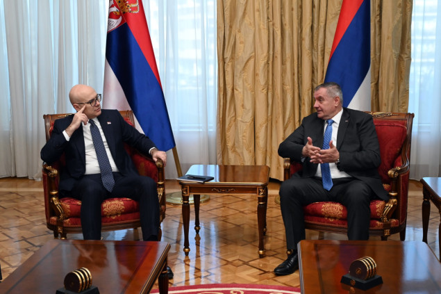 Završen sastanak Dodika i Vučevića, govorili o realizaciji zaključaka Svesrpskog sabora