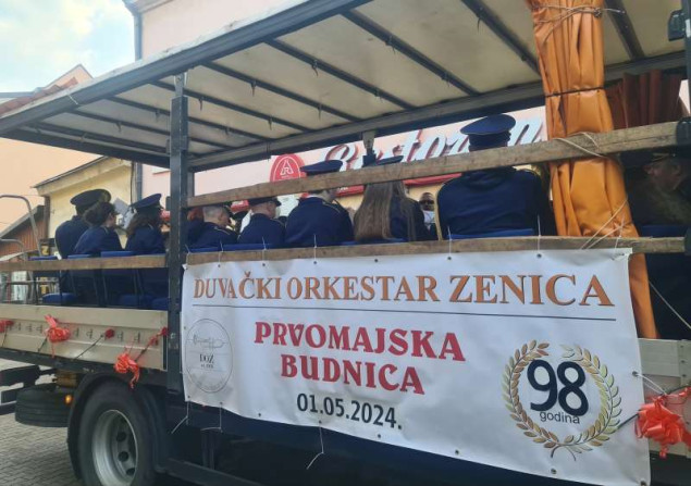 Duvački orkestar Zenica sugrađane pozvao na Prvomajski uranak