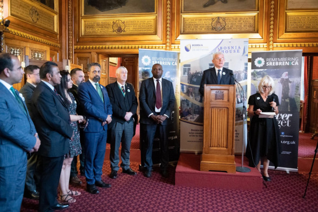 Džaferović u Londonu: Kažnjavanje genocida u Srebrenici tiče se i ukupne međunarodne sigurnosti