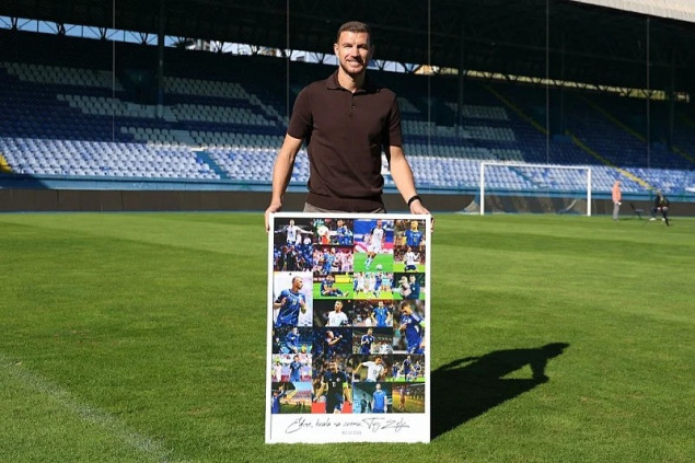 FK Željezničar: Edine, hvala za sve u dresu reprezentacije BiH