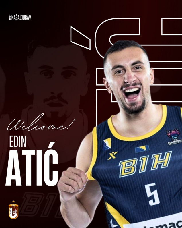 Veliko pojačanje: Edin Atić novi igrač KK Bosna