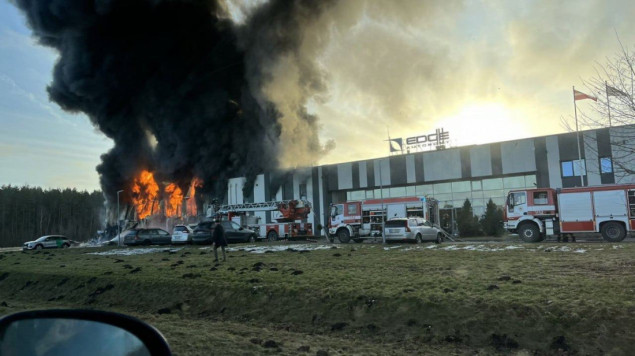 Požar u američkoj fabrici dronova u Letoniji