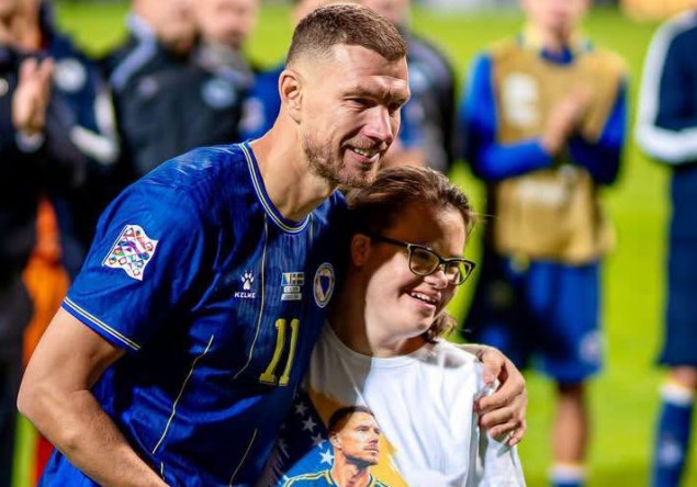 Edin Džeko uputio poruku Edni Šunjić