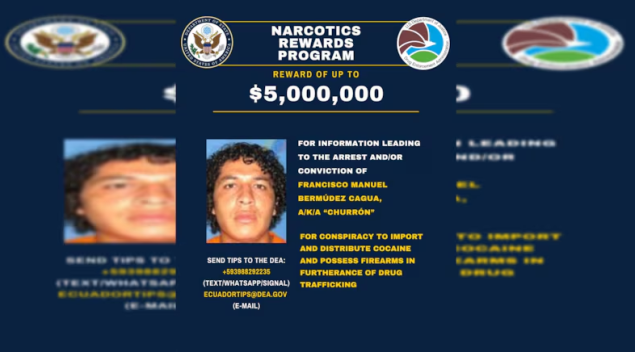 SAD nudi nagradu od pet miliona dolara za vođu ekvadorske kriminalne grupe