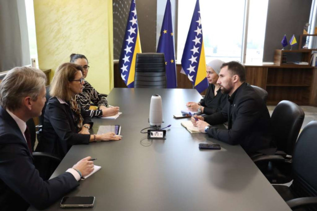 Delić i Harasty: Partnerstvo sa MOR-om daje konkretne rezultate, pomjeramo fokus na zaštitu na radu