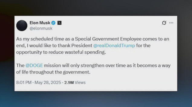 Elon Musk napušta Trumpovu administraciju