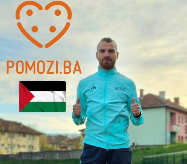 Goraždanski maratonac Emir Hastor u humanoj akciji "Kilometri za Gazu"
