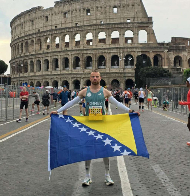 Goraždanin Emir Hastor ostvario 17. mjesto na Rimskom maratonu